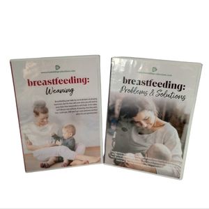 True To Life Productions Breastfeeding Weaning & Problems & Solutions DVD lot of